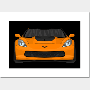 Z06 ORANGE Posters and Art